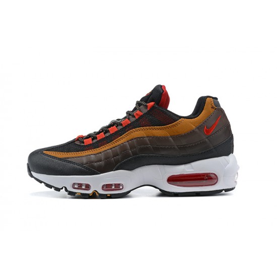 Nike Air Max 95 TT Herre Grå Rød og Brun Løbesko 