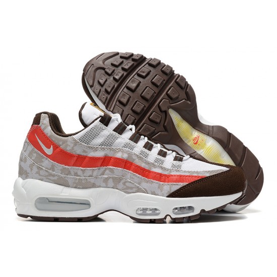 Nike Air Max 95 TT Herre Social FC Grå Rød Løbesko DQ9016-001