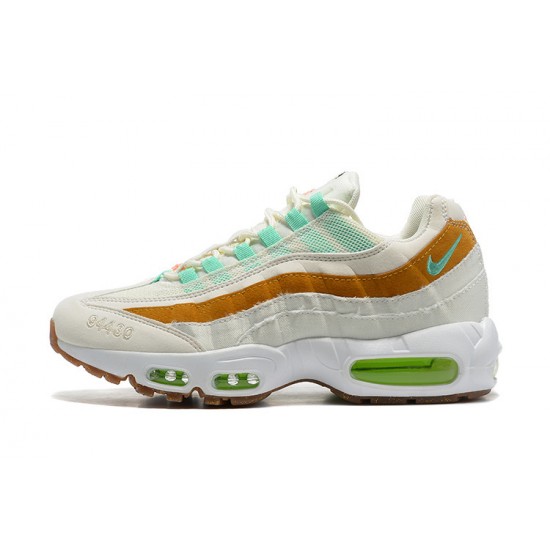 Nike Air Max 95 TT Herre Hvid  Grøn Brun Løbesko CZ0154-100 