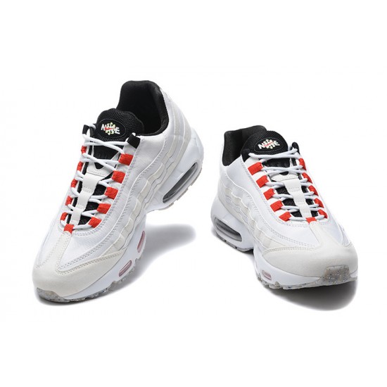 Nike Air Max 95 TT Herre Hvid Sort Løbesko DQ0268-002