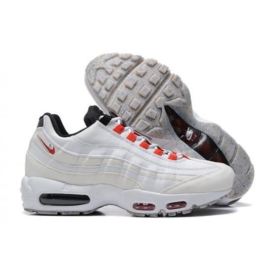 Nike Air Max 95 TT Herre Hvid Sort Løbesko DQ0268-002