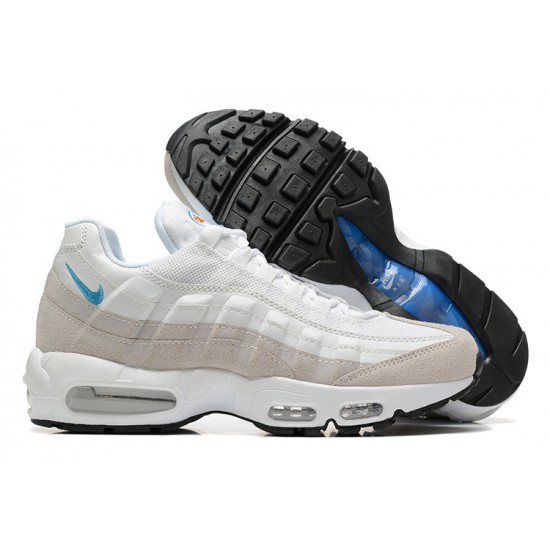 Nike Air Max 95 TT Herre Hvid Blå Løbesko DJ9981-100