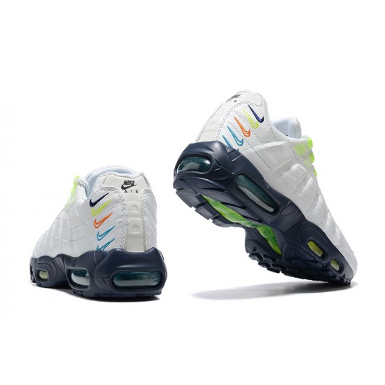 Nike Air Max 95 TT Herre Hvid Blå Løbesko DX1819-100