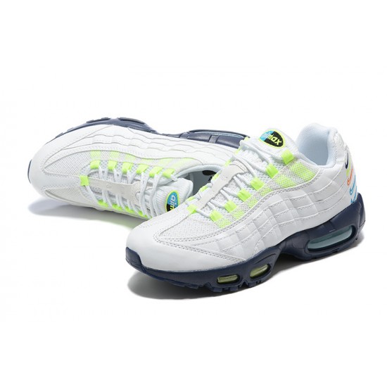 Nike Air Max 95 TT Herre Hvid Blå Løbesko DX1819-100