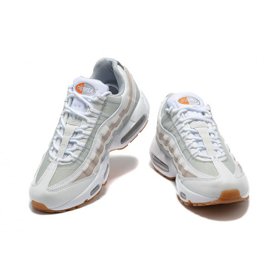 Nike Air Max 95 TT Herre Hvid Grå og Orange Løbesko DM0011-100 