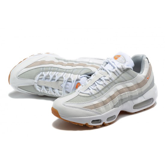 Nike Air Max 95 TT Herre Hvid Grå og Orange Løbesko DM0011-100 