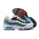 Nike Air Max 95 TT Herre Hvid Rød Sort Løbesko CV6971-100