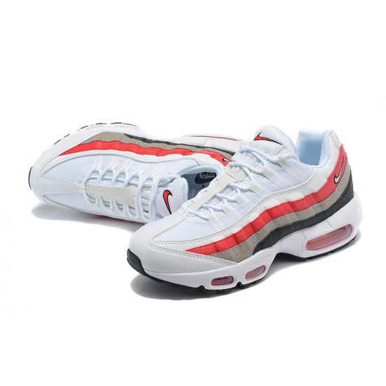 Nike Air Max 95 TT Herre Hvid Rød Løbesko DQ3430-001