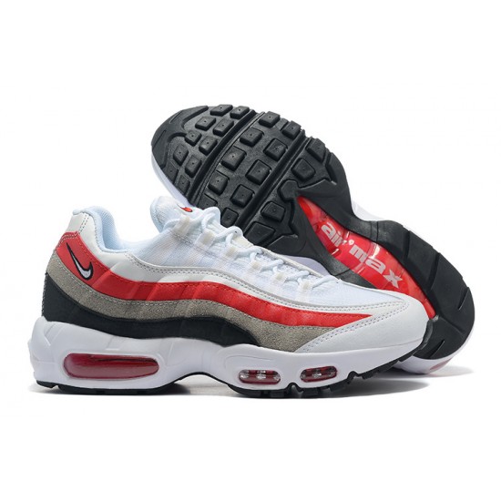 Nike Air Max 95 TT Herre Hvid Rød Løbesko DQ3430-001