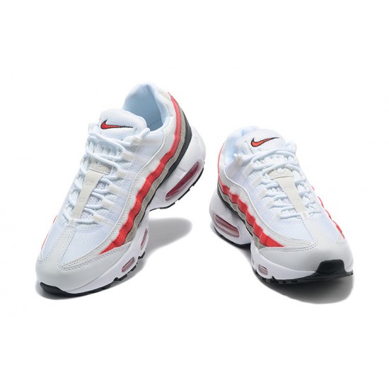 Nike Air Max 95 TT Herre Hvid Rød Løbesko DQ3430-001