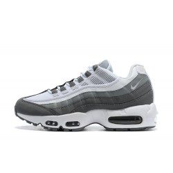 Nike Air Max 95 TT Herre Hvid og Grå Løbesko