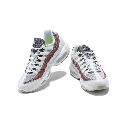 Nike Air Max 95 TT Herre Hvid og Rød Løbesko