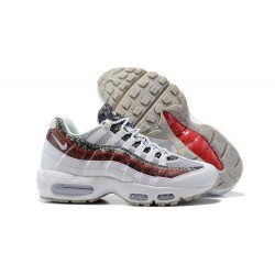 Nike Air Max 95 TT Herre Hvid og Rød Løbesko