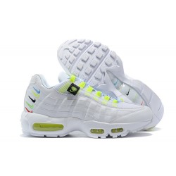 Nike Air Max 95 TT Dame/Herre Worldwide Hvid Gul Løbesko CV9030-100