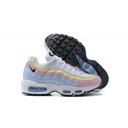 Nike Air Max 95 TT Dame Blå Gul Pink Løbesko