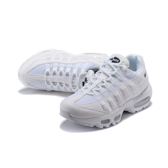 Nike Air Max 95 TT Dame Foot Locker Hvid Sort Løbesko