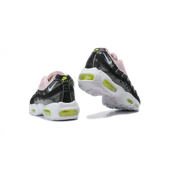 Nike Air Max 95 TT Dame Pink Sort Hvid Løbesko