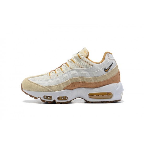 Nike Air Max 95 TT Dame Hvid Brun Løbesko DC3991-100