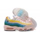 Nike Air Max 95 TT Dame Gul Pink Hvid Løbesko DQ9323-200