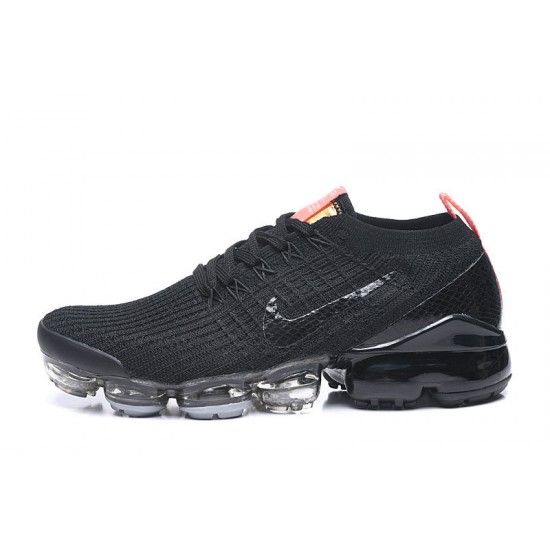 Nike Air VaporMax Flyknit 3 Dame/Herre Sort Orange Løbesko