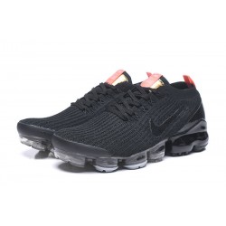 Nike Air VaporMax Flyknit 3 Dame/Herre Sort Orange Løbesko