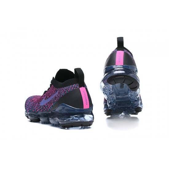 Nike Air VaporMax Flyknit 3 Dame/Herre Sort Lilla Løbesko AJ6900-009