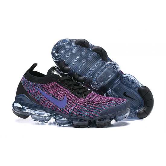 Nike Air VaporMax Flyknit 3 Dame/Herre Sort Lilla Løbesko AJ6900-009