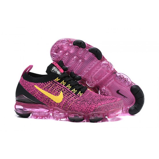 Nike Air VaporMax Flyknit 3 Dame/Herre Sort Rød Løbesko AJ6910-007