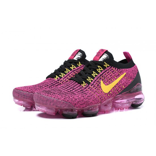 Nike Air VaporMax Flyknit 3 Dame/Herre Sort Rød Løbesko AJ6910-007