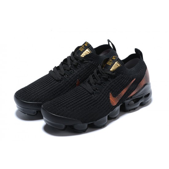 Nike Air VaporMax Flyknit 3 Dame/Herre Sort Rød Løbesko CU1926-001