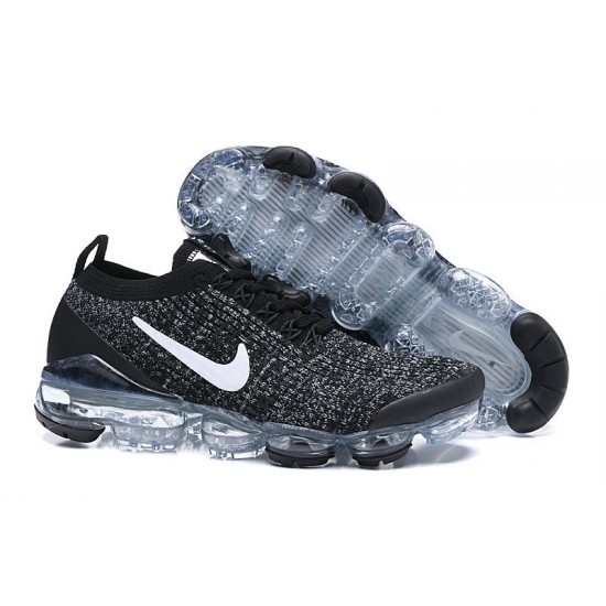 Nike Air VaporMax Flyknit 3 Dame/Herre Sort Hvid Løbesko AJ6900-212