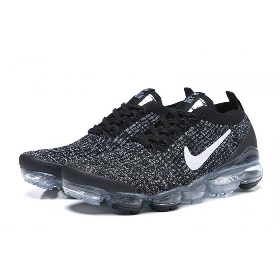 Nike Air VaporMax Flyknit 3 Dame/Herre Sort Hvid Løbesko AJ6900-212