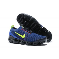 Nike Air VaporMax Flyknit 3 Dame/Herre Blå Grøn Løbesko