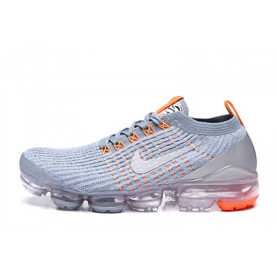 Nike Air VaporMax Flyknit 3 Dame/Herre Grå Orange Løbesko AJ6900-003