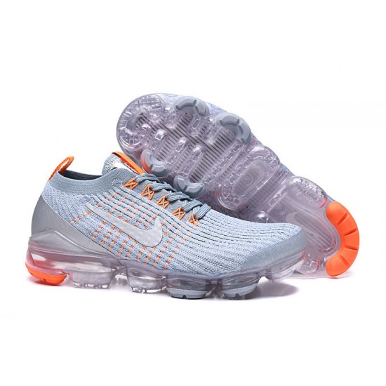 Nike Air VaporMax Flyknit 3 Dame/Herre Grå Orange Løbesko AJ6900-003