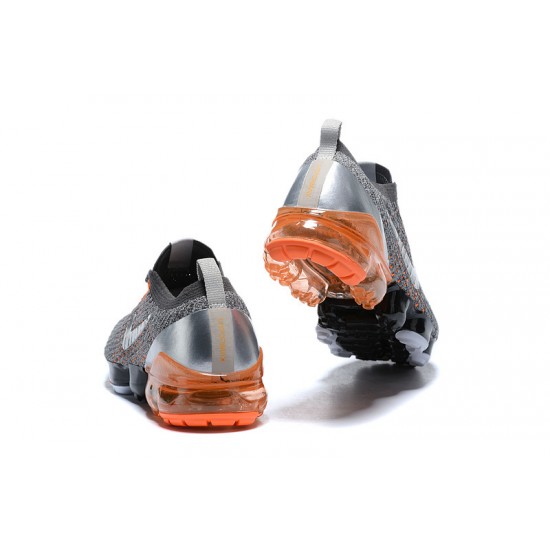 Nike Air VaporMax Flyknit 3 Dame/Herre Grå Orange Løbesko AJ6900-024