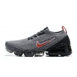 Nike Air VaporMax Flyknit 3 Dame/Herre Grå Rød Løbesko AJ6900-012