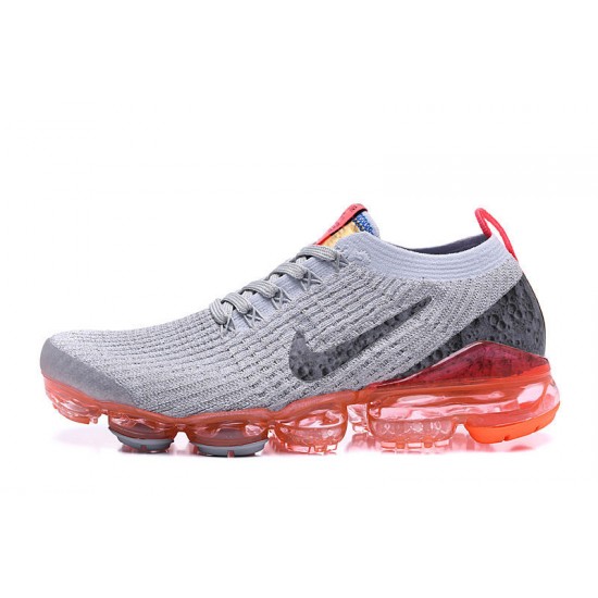 Nike Air VaporMax Flyknit 3 Dame/Herre Grå Rød Løbesko AJ6900-600