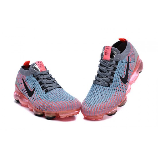 Nike Air VaporMax Flyknit 3 Dame/Herre Grå Rød Løbesko AJ6900-601