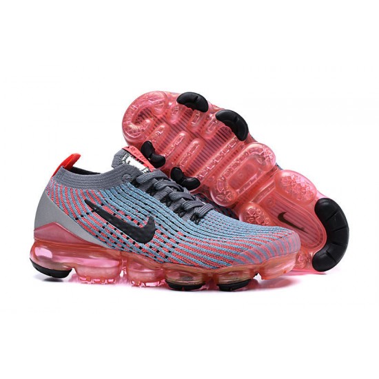 Nike Air VaporMax Flyknit 3 Dame/Herre Grå Rød Løbesko AJ6900-601