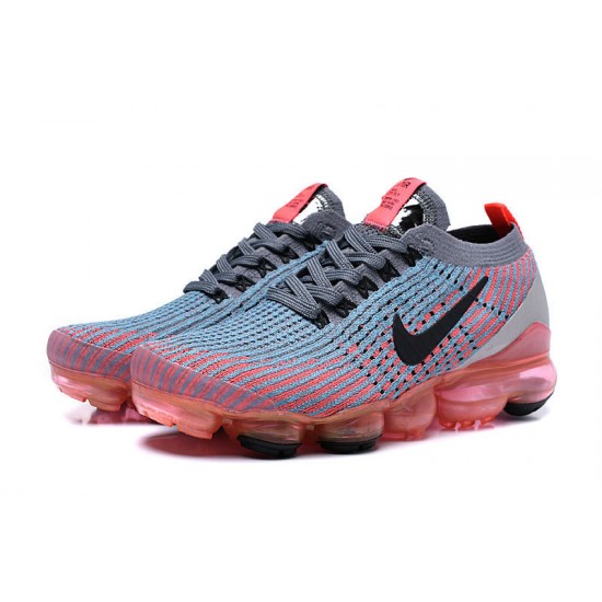 Nike Air VaporMax Flyknit 3 Dame/Herre Grå Rød Løbesko AJ6900-601