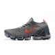 Nike Air VaporMax Flyknit 3 Dame/Herre Grå Rød Løbesko CT1270-001