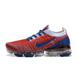 Nike Air VaporMax Flyknit 3 Dame/Herre Rød Blå Løbesko CW5585-100