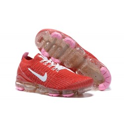 Nike Air VaporMax Flyknit 3 Dame/Herre Rød Hvid Løbesko CU4756-600