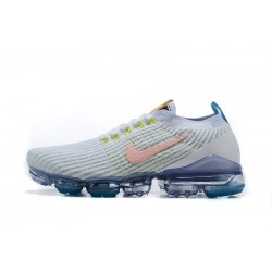 Nike Air VaporMax Flyknit 3 Dame/Herre Hvid Blå Løbesko AJ6900-003