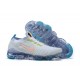 Nike Air VaporMax Flyknit 3 Dame/Herre Hvid Blå Løbesko AJ6900-003