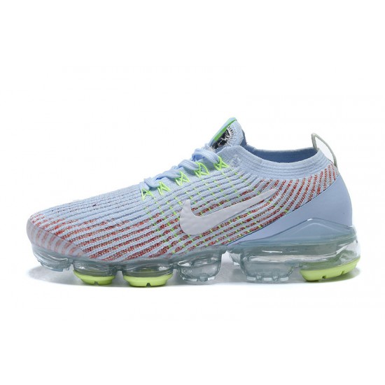 Nike Air VaporMax Flyknit 3 Dame/Herre Hvid Blå Løbesko AJ6910-200