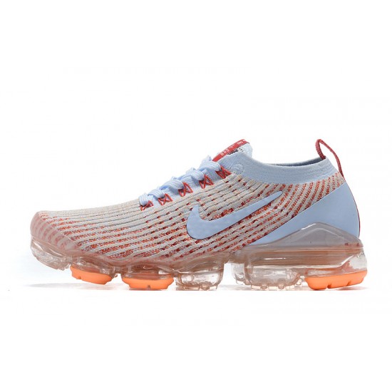 Nike Air VaporMax Flyknit 3 Dame/Herre Hvid Orange Løbesko AJ6910-400