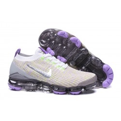 Nike Air VaporMax Flyknit 3 Dame/Herre Hvid Lilla Løbesko AJ6900-102