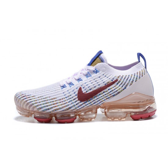 Nike Air VaporMax Flyknit 3 Dame/Herre Hvid Rød Løbesko AJ6910-501